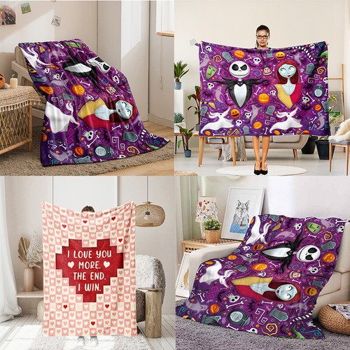 Halloween flannel nap - 3d,