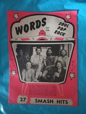 Words Record Song Book 27