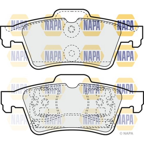 Brake pads set for ford - set,