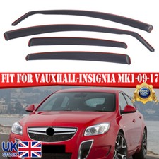 4x Wind Deflectors Tinted For Vauxhall Insignia MK1 Saloon/Hatchback 2009-2017 A