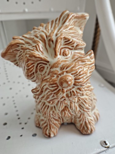 Unique lustre westie figurine - lustre,