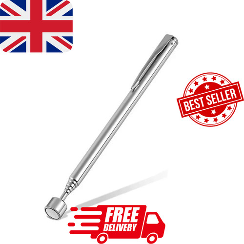 Telescopic magnetic pick - pick, up
