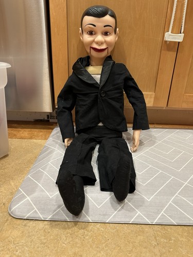 Ventriloquist dummy worn - ventriloquist,