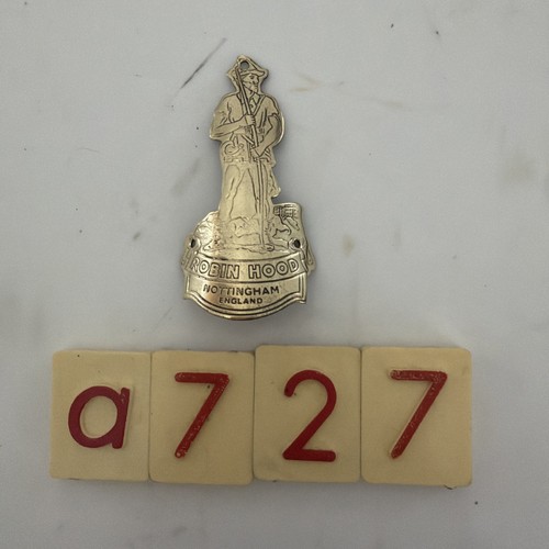Vintage robin hood brass head - hood,