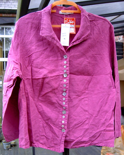 Cut loose pink 100 linen - loose,