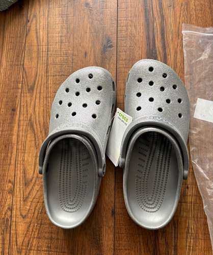 Crocs classic glitter silver - classic,