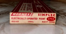 Hornby Dublo HO/OO 2752 Electrically Operated Switch Point Right Hand