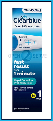 Clearblue pregnancy test rapid - pregnancy,
