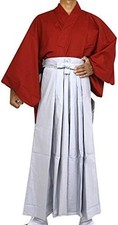 Edoten Hakama Japanese Kilt Japan Samurai Uniform Tonosama Ninja Cosplay Size L