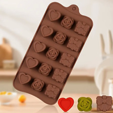 100+ 3D Silicone Chocolate Mould Cake Soap Wax Melt Mold Candy Jelly Ice Cube