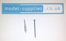 Dinky 300 Massey Harris Reproduction Metal Exhaust / Vent Pipes