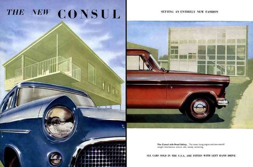 Ford consul the new - (c1956),