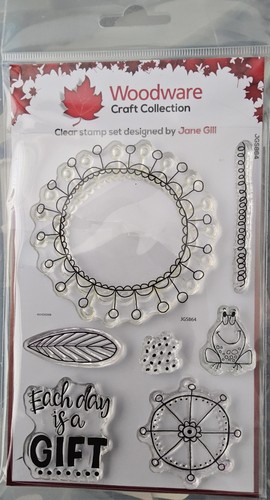 Woodware stamps petal doodles - stamps,