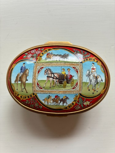 Halcyon day enamel - halcyon, box