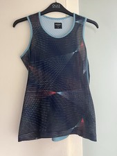 Ladies Katusha Blue Cycling Top Size Small VGC