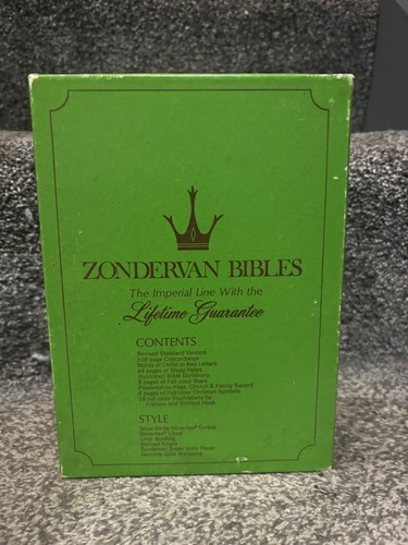 Zondervan revised standard - revised,
