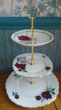 3 tier china cake stand Made