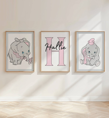 Set personalised dumbo - set, 3