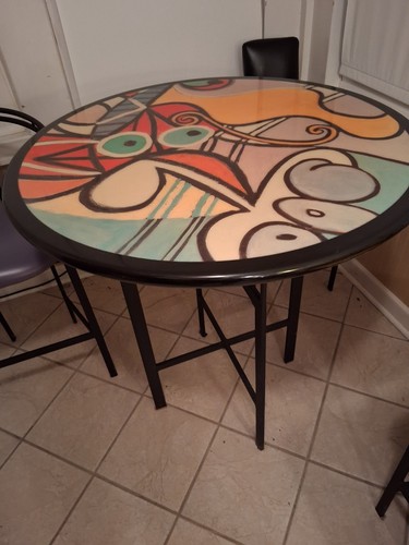 Picasso memphis style - picasso, table