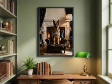 German Shepherd Wall Art Print