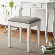 Wooden dressing table stool - dressing,
