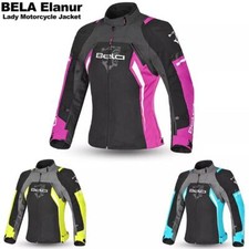  BELA Ladies Textile Motorcycle Motorbike Womens Touring Jackets CE-Approved