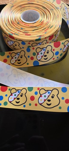 Pudsey bear grosgrain ribbon - , 1