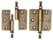 Style ribbons decorative hinges furniture hinge right brass