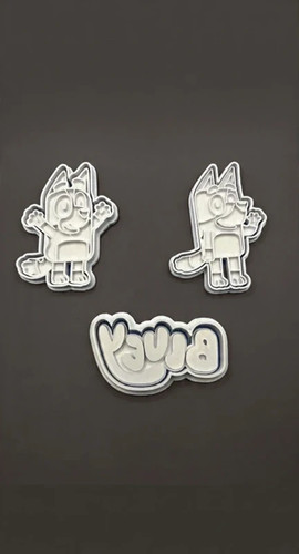 Bluey set cookie cutters - of, 3