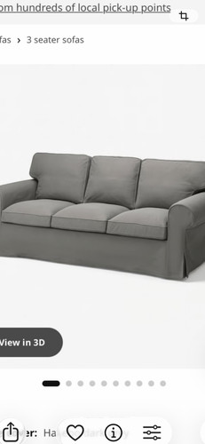 Ikea ektorp seat sofa - ikea, cover