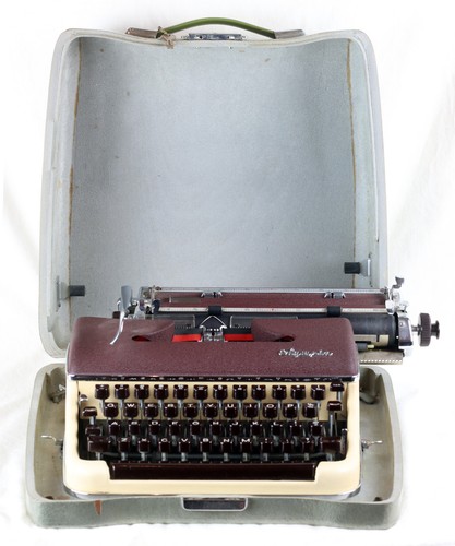 Olympia sm3 1956 burgundy - burgundy, &