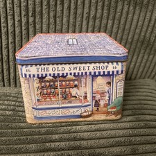 Vintage ‘The old Sweet Shop’ Tin National Trust Empty
