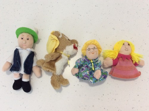 Vintage elc plush finger - elc,