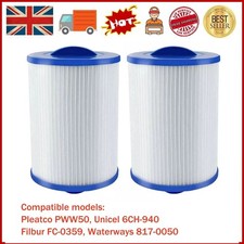 2-6PCS Compatible Filter PWW50