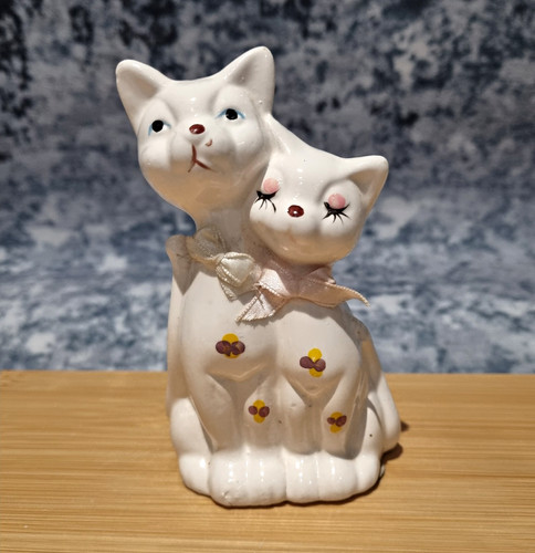 Vintage white ceramic - white,