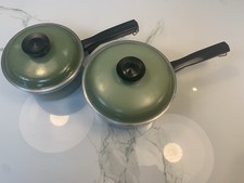 Vintage Club Pans 2 Pack Cast Aluminium. 1x17cm, 1x 19cm