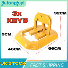 Folding car parking barrier - car,