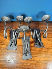 Three Hand Forged Iron Wall