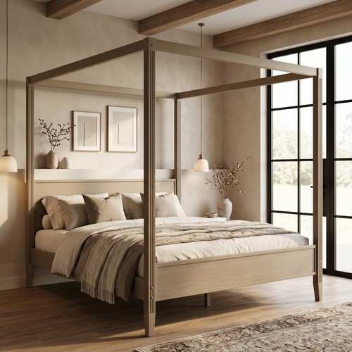 Super king four poster bed - super,
