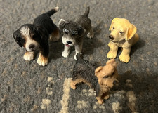 Schleich dog figures d73527 - 4x,