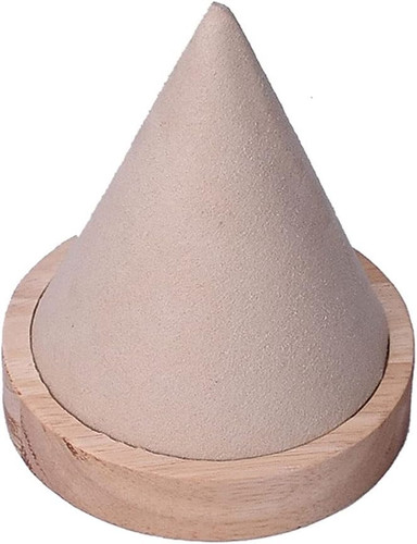 Piece wooden cone shaped - cone,