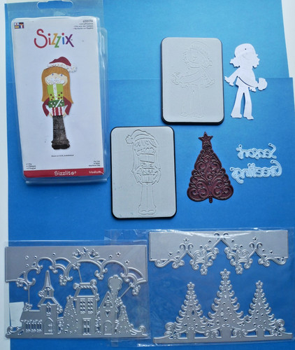 Christmas cutting dies sizzix - christmas,