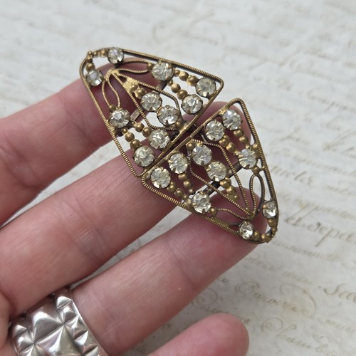 1900 brass and - and, rhinestone