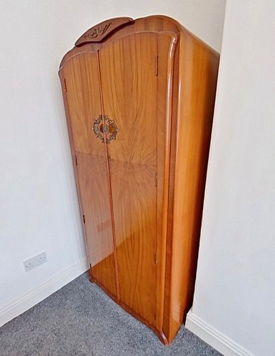 Vintage art deco style walnut - art,