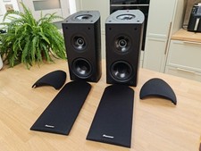 ?? RARE RRP £600 Hi-End Pioneer S-BS73A Dolby Atmos Height & Surround Speakers