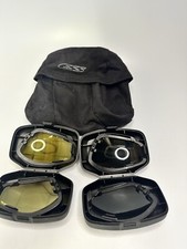 ESS V12 Army Issue Replacement Lens & Case For Tactical Goggles