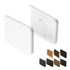 uPVC Capping End Cap Pair Short Cill Ends for 9mm Cap Plastic Board PVC Trim