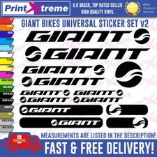 GIANT V2 generic Vinyl Decals