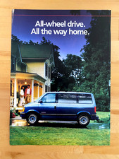 1989 Print Ad Chevrolet Astro