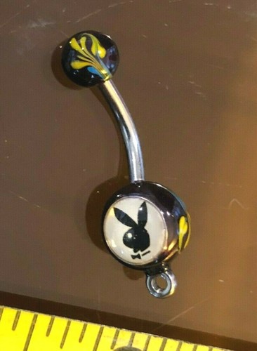 Belly button barbell - button, jewellery